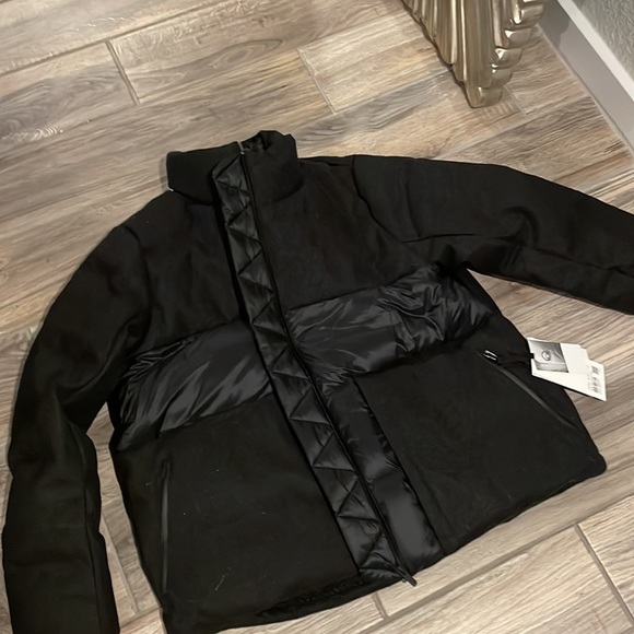 Lululemon Winter Chill Wool Jacket Heathered Black 10 - Picture 4 of 8